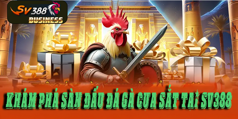 Khám phá sàn đấu đá gà cựa sắt tại sv388